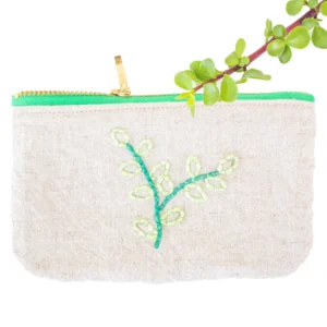 Organic undyed Spekboom Hemp Pouch (Upcycled) | Local is Lekker ZA | African Gifts