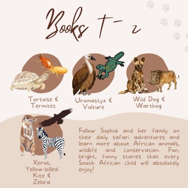 A5 African Animal Alphabet Series (Set of 22 Books) - Image 6