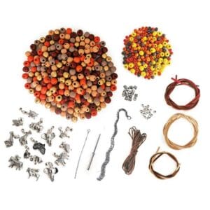 Envirokid African Wooden Bead Kit