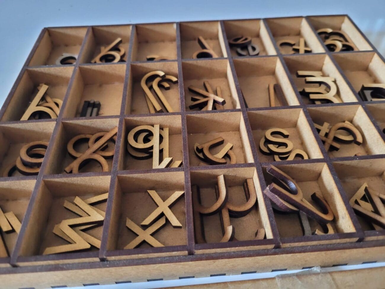 Montessori Moveable Alphabet Tray-Make Learning Fun