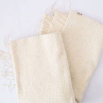 Cotton Dhurrie Tabby Rug (Smooth)