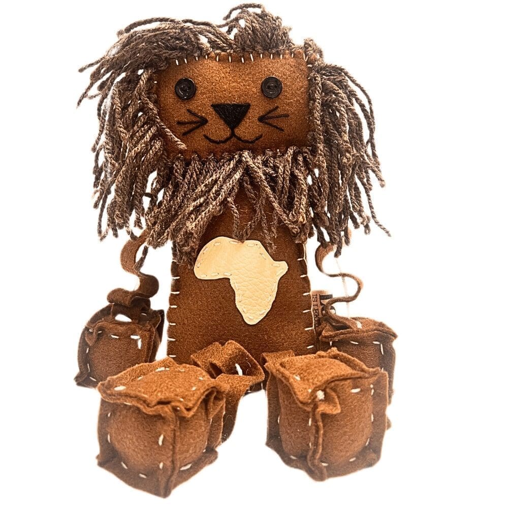 Lion Plush - King under the Wild African Skies (Soft Toy)