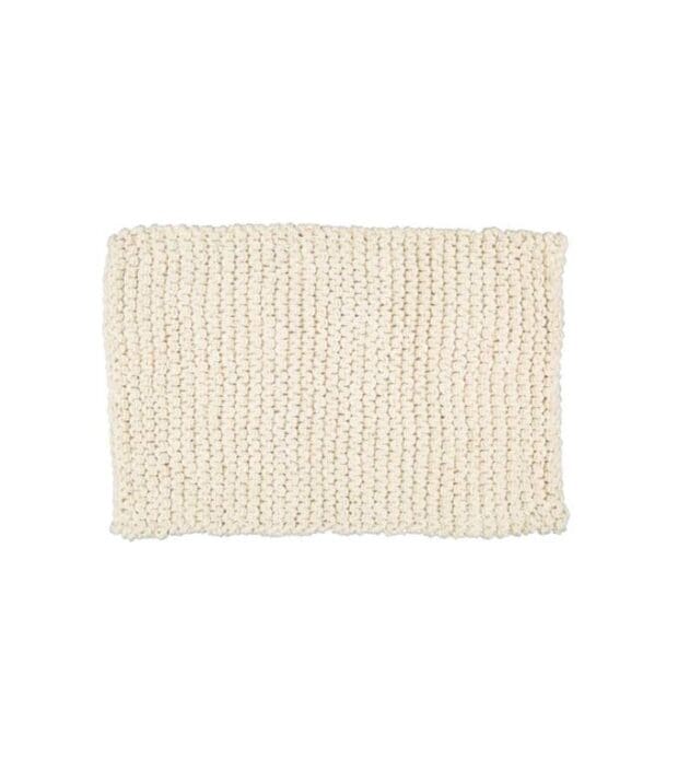 Natural Chunky Knit Bathmat - Image 2