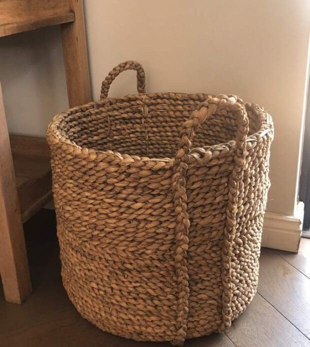 Handwoven Laundry Basket