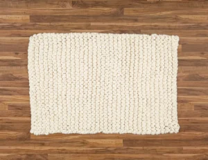 Natural Chunky Knit Bathmat