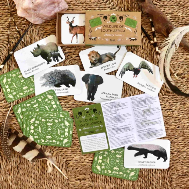 Wildlife of South Africa Memory Game