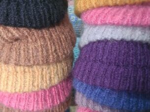 Chunky Mohair Beanies for Kids