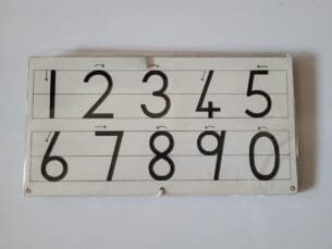 Montessori Number Tracing Boards