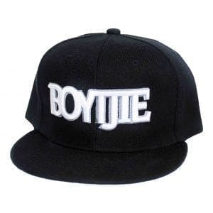 Boytjie Flat Peak – Black Melange cap- The Boytjie Brand