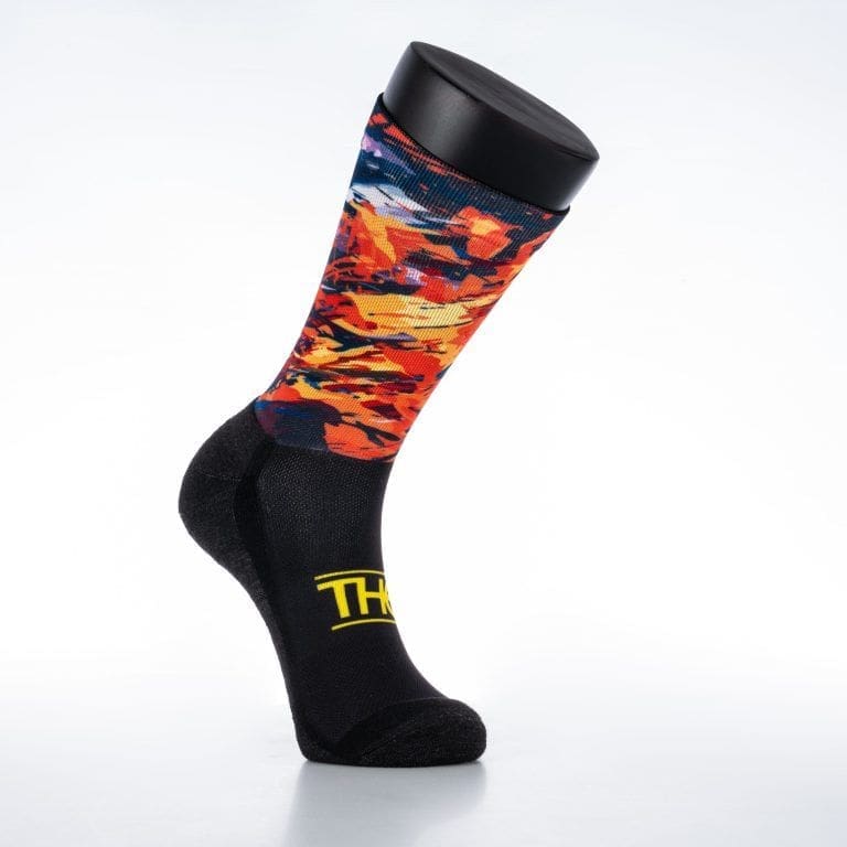 Fire Blaze Mohair Blended Sport Socks