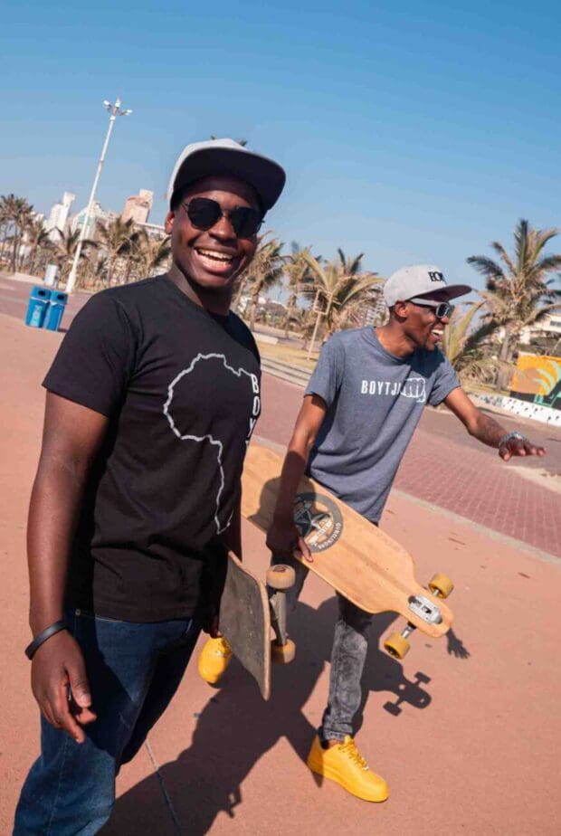 The Boytjie Brand- African Shirt - The Brynn Tee (Africa)-Black - Image 2