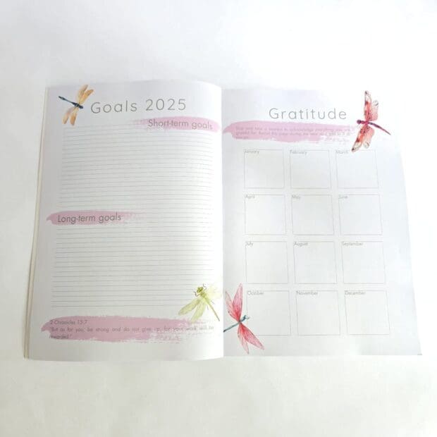 2025 Diary for Girls - Dragonfly Themed - English - Image 5