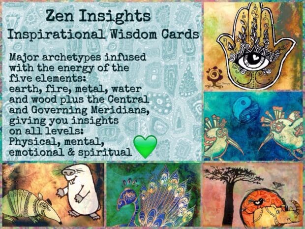 58 Inspirational Wisdom Cards- Zen Insights