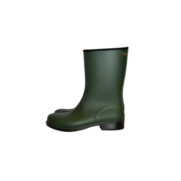 Silver Lining Knysna mid-calf green gumboot Local is Lekker ZA river