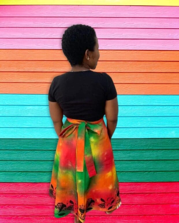 Wrap around skirt by Zimbabwe Handmade