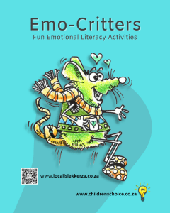 Emo-Critters Emotional Literacy Activity Pack-PDF | Local is Lekker ZA | African Gifts