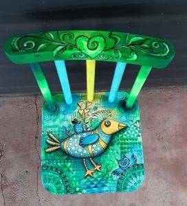 Kids Hand Painted Wooden Chairs | Local is Lekker ZA | African Gifts