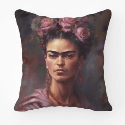 Frida Kahlo Scatter Cushion Soft Printed Scatter Cushion