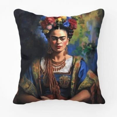 Frida Kahlo Elegant Printed Scatter Cushion