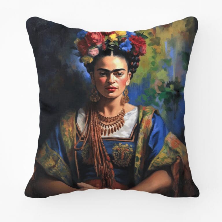 Frida Kahlo Scatter Cushion - Elegant (Printed)