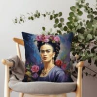 Frida Kahlo Scatter Cushion Regal Printed Scatter Cushion
