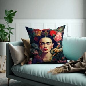 Frida Kahlo Boho Printed Scatter Cushion