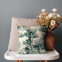 Scatter Cushion- Leaves Subtle Printed Scatter Cushion