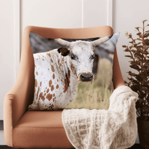 Nguni Close Printed Scatter Cushion