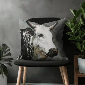 Nguni Dark Printed Scatter Cushion