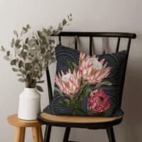 Protea Scatter Cushion – Cape Blossom Protea Scatter Cushion (Printed)