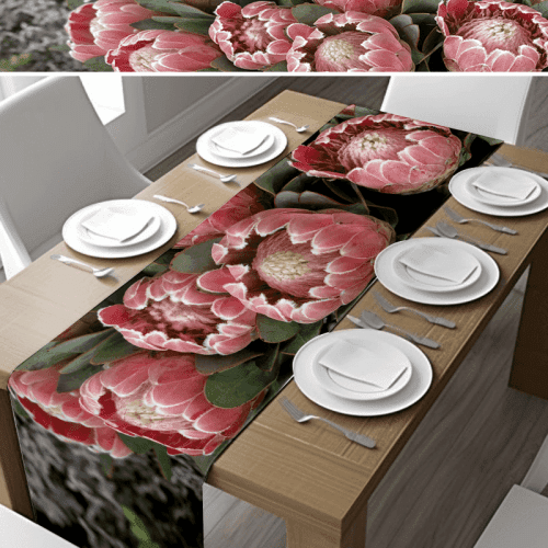 Vivid Protea Table Runner | Local is Lekker ZA | African Gifts