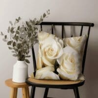 Chic Rose Printed Scatter Cushion