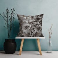 Blossom Rose Printed Scatter Cushion