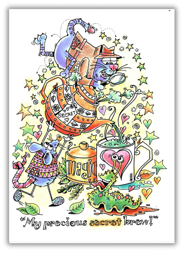 3 2 1 Tjeezie Tea-Tyme Taylz Books & Colour-Me-In Book Collection 1 - Image 19