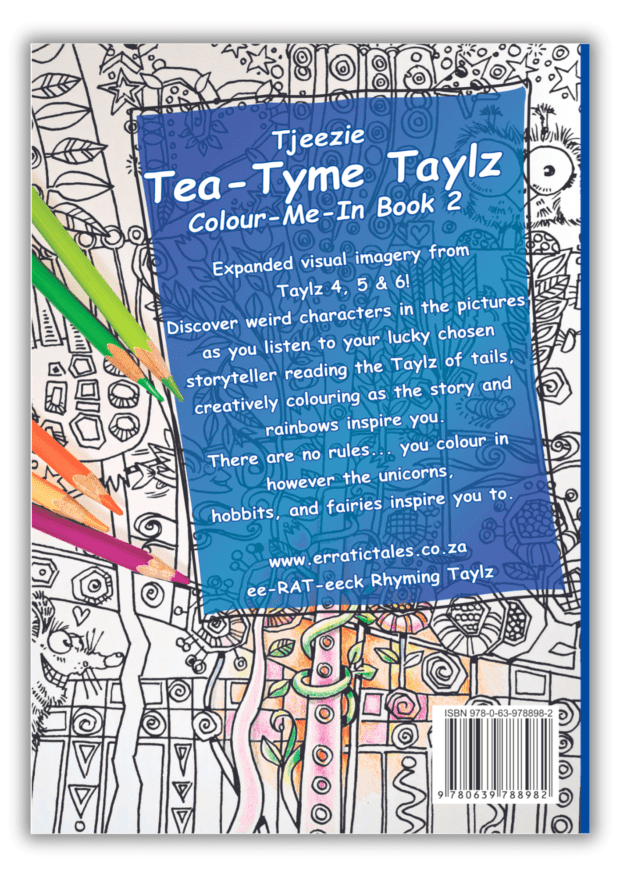 Tjeezie Tea-Tyme Taylz Colour Me In Book 2 - Image 9