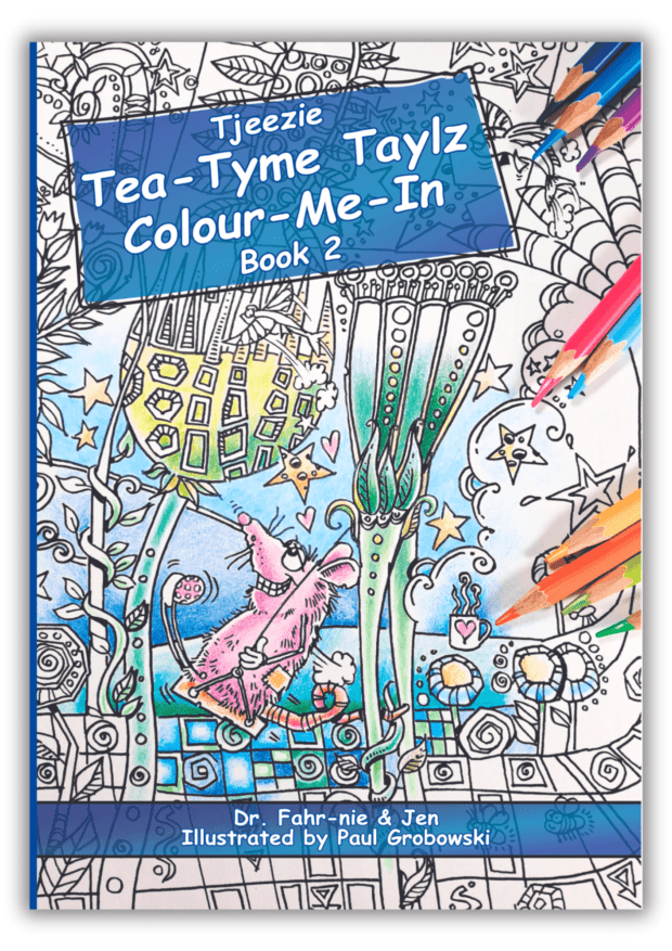 Tjeezie Tea-Tyme Taylz Colour Me In Book 2 - Image 5