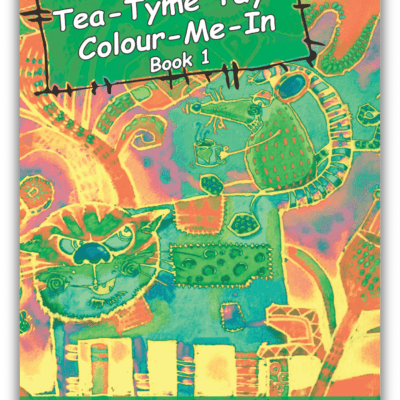 Tjeezie Tea-Tyme Taylz Colour-Me-In Book 1