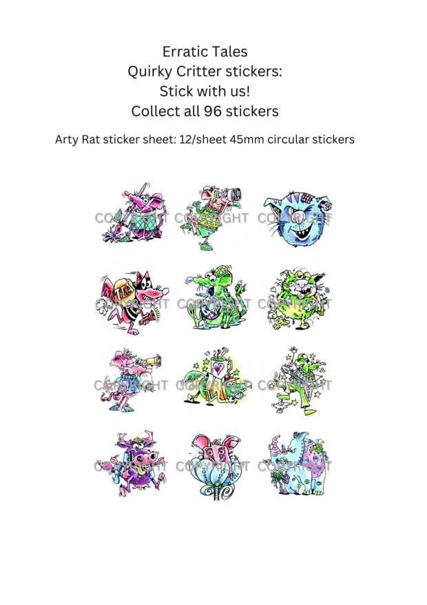 Quirky Critters Stickers - Stick with us! - Image 2