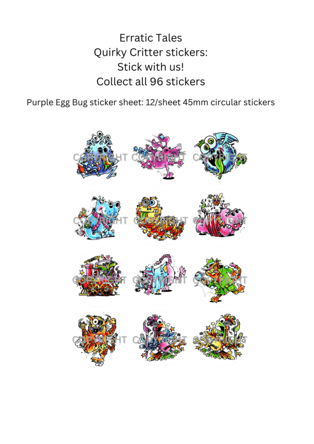 Quirky Critters Stickers - Stick with us! - Image 4