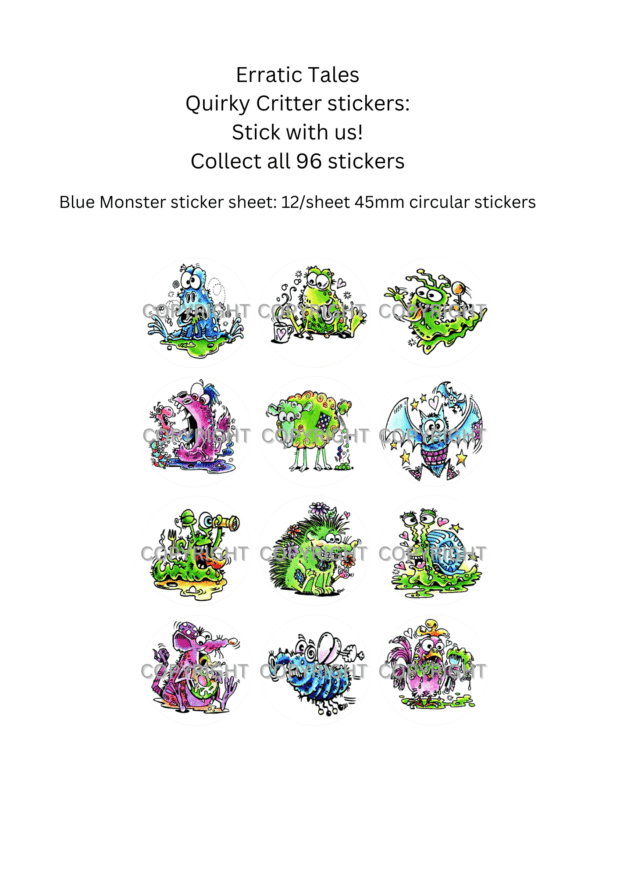 Quirky Critters Stickers - Stick with us! - Image 3