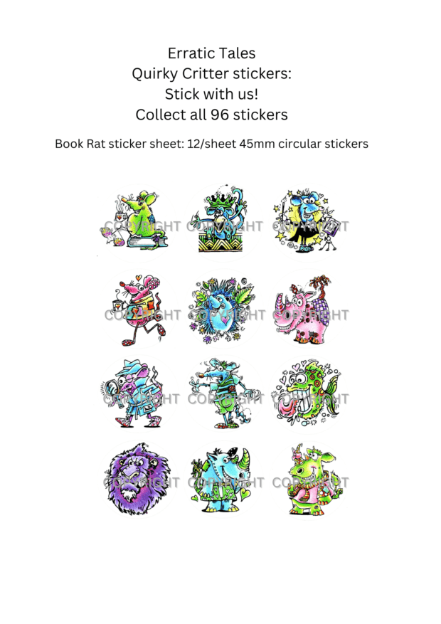 Quirky Critters Stickers - Stick with us! - Image 8