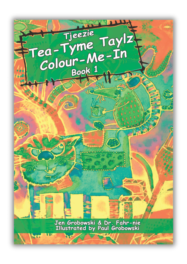 3 2 1 Tjeezie Tea-Tyme Taylz Books & Colour-Me-In Book Collection 1 - Image 2