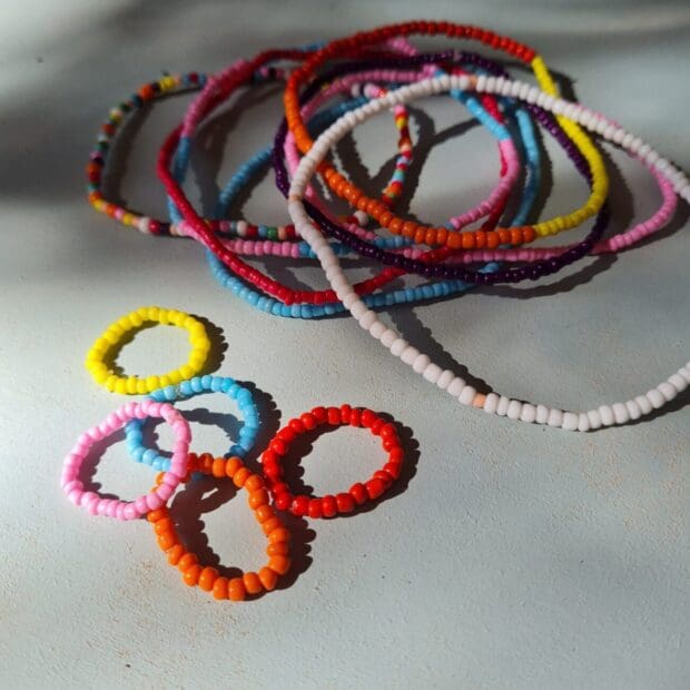 Seed Bead Rings