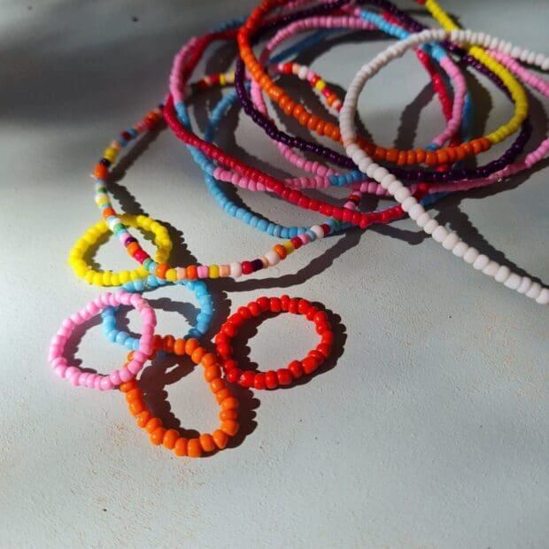 Seed Bead Rings - Image 2