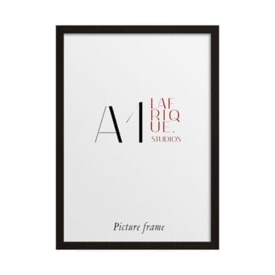 A1 Black Hardwood large frame