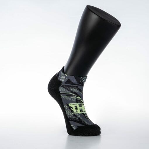 Active Wear Ankle socks Abstract Green