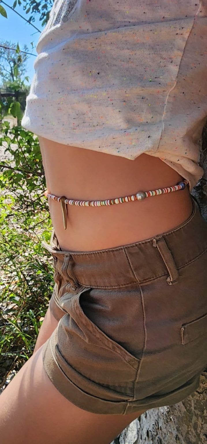 African Bush Inspired Belly Beads - Image 3