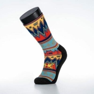 Ndebele Tribal Pattern Active Wear Socks