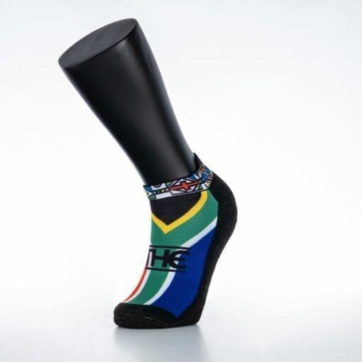 Active Wear Ankle socks South African Flag