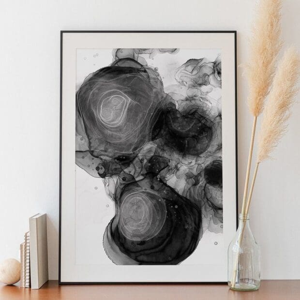 Alcohol Ink Flow Formation Poster | Design N04 - Image 2